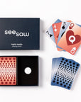 Seesaw Cards | For partial vision loss