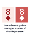LOW VISION CARDS: Two Decks in Gift Box